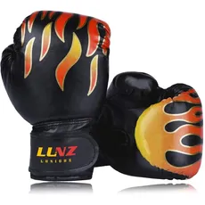 Luniquz Kinder Boxhandschuhe, Box-Handschuhe für Kinder von 3-16 Jahre Training Gloves 4OZ 6OZ 8OZ zum MMA, Muay Thai, Kickboxen und Sandsack Sport