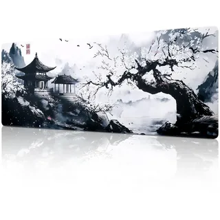 Yimomoyi XXL Gaming Mauspad - 1200 x 400mm Mousepad - Schunterlage Large Size - verbessert Präzision und Geschwindigkeit, Hochwertiger Gummi Mouse Pad