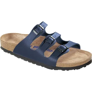 Birkenstock Florida Weichbettung Birko-Flor schmal blau 39