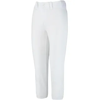 Mizuno Herren 350150.0000.07.XL Damen Hose Mit Gürtel, Größe XL, Weiß, Weiss/Opulenter Garten, XL EU