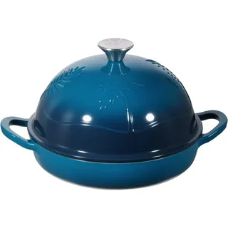 Vevor Dutch Oven 4,73 L Gusseisen emailliert Blau