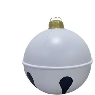 Aufblasbare Weihnachtskugeln - 60 cm PVC Aufblasbare Weihnachtsdekoration | Kugel Christbaumschmuck - Für Winter Halloween Terrasse Garten Outdoor Weihnachtszeit