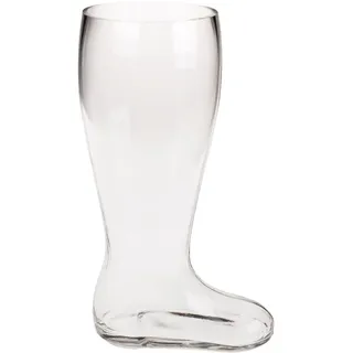 OOTB 78/7890 XXL-Bierglas-Stiefel, für circa 2 L, Glas, Transparent, 23.4 x 17.4 x 37.5 cm, 1 Einheiten