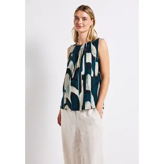STREET ONE Blusentop mit Ikat Print