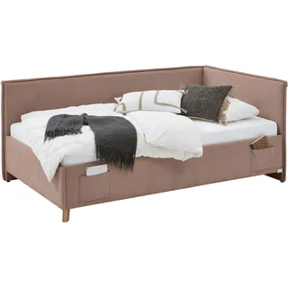 Meise Möbel meise.möbel »FUN II«, Polsterbett wahlweise mit Bettkasten, Jugendbett inkl. USB-Anschluss,