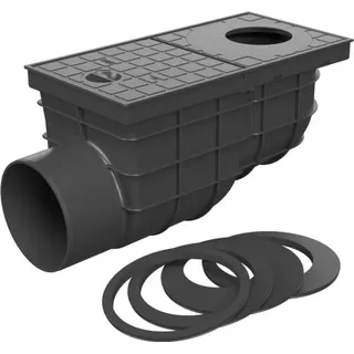 MCH Regensinkkasten Regenrohrablauf Regenwasserablauf DN 110 (325-D)