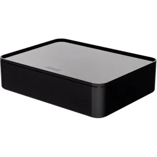 HAN Aufbewahrungsbox Allison 26 x 19,5 x 6,8 cm 1-tlg. schwarz
