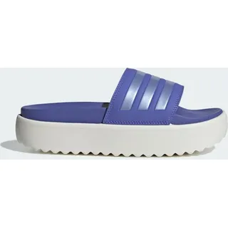 Adidas Platform adilette Semi Cobalt Blue / Blue Spark Met. / Core White 40 1/2