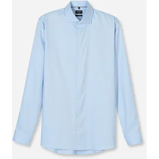 Olymp Langarmhemd »No 6 six« Royal Kentkragen, Businesshemd, super slim fit