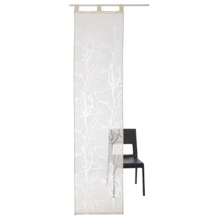 Schiebegardine OTTO HOME "Anna" Gr. 1, beige (sand), B:57cm H:145cm, Ausbrenner, Polyester, Viskose, Gardinen, Schiebegardine, Inkl. Beschwerungsstange