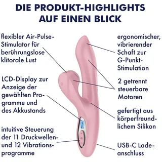 Satisfyer ‘Pro+ G-Spot, 22,5 cm