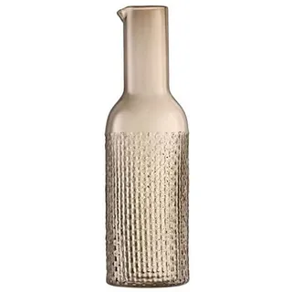 LSA International Wicker Karaffe, Glas, Brown/Mocha, 40.58 fl oz