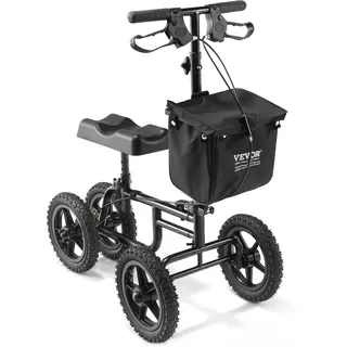 Vevor Knieroller Knie-Walker Schwarz 30 cm