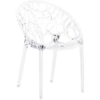 CLP Crystal Stapelstuhl 59 x 60 x 80 cm transparent