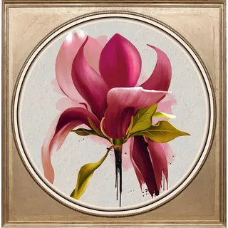 queence Acrylglasbild »Magnolie«, Blumen-Blumenbilder-Kunst-Pflanzen-Pflanzenbilder-Gemälde, Fine Art-Print in Galeriequalität, bunt