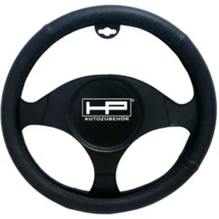 HP Autozubehör Lenkradbezug (Ø x H) 40.5 cm x 3.5 cm Echtleder Schwarz 37 - 39 cm