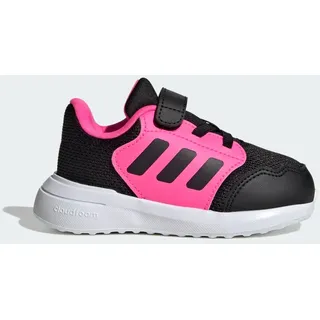 Unisex Baby TENSAUR Run 3.0 Shoes Infants Core Black/Core Black/Lucid Pink, 26