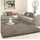 Life Shaggy 1500 Hochflorteppich 80 x 150 taupe