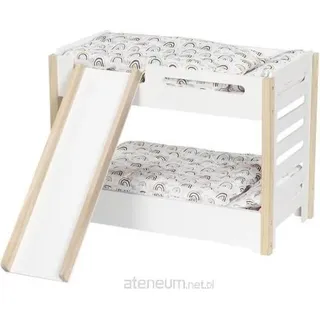 Goki Puppen-Etagenbett aus Holz mit Rutsche