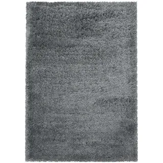 Fluffy 3500 Hochflorteppich 280 x 370 cm hellgrau