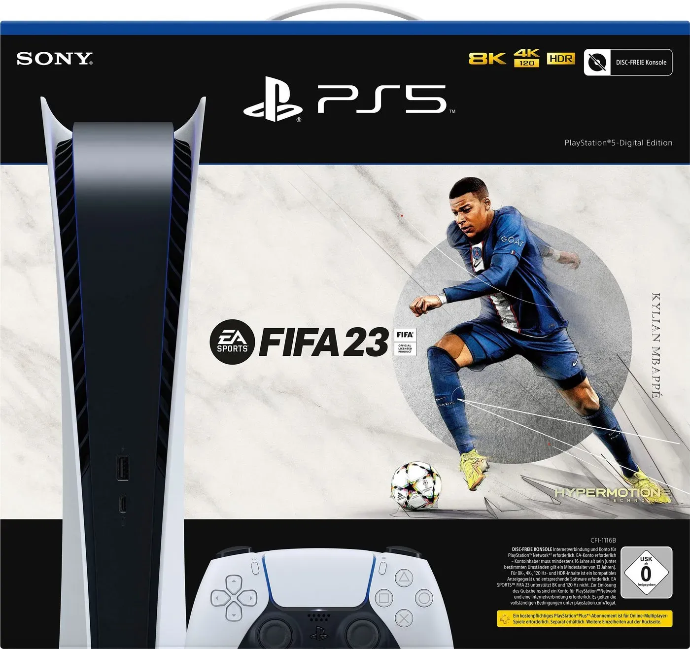 Bild von PlayStation 5 Disc Edition + FIFA 23