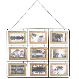 Atmosphera - Fotocollage Nomade 18 Fotos - Kastanienbraun