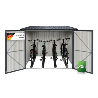 Albatros Fahrradgarage Anthrazit 192x162x220 cm