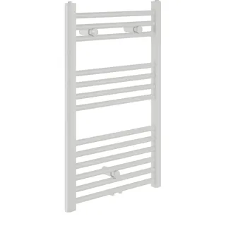 Sanotechnik Badheizkörper Bari gerade 803 x 600 mm Weiß mit Mittelanschluss