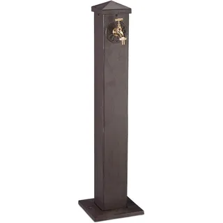 Relaxdays Wasserzapfsäule antikes Design 91 cm