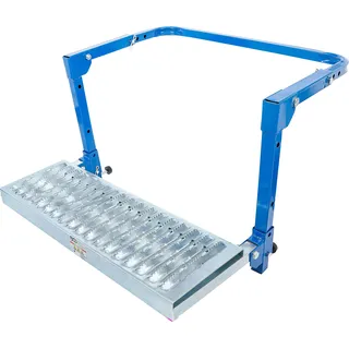 BGS Reifen-Klapptritt einstellbar für Kleintransporter und 4x4 Fahrzeuge