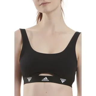 adidas Sportswear Bralette »Active Comfort« ohne Bügel, tiefer Rücken- und Rundhals-Ausschnitt, schwarz