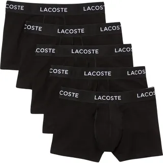 Lacoste Casual Short Boxershorts Herren (5er-pack) - Schwarz