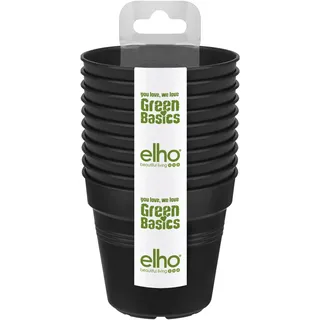 elho Green Basics Ø 8 x 13 cm Schwarz