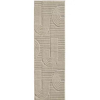 Ayyildiz Kurzflorteppich Art Beige 80 cm x 250 cm