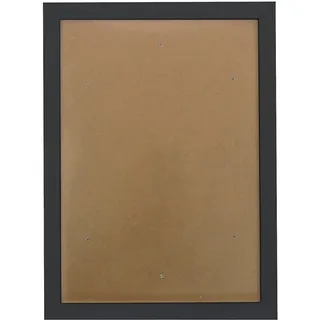 Pracht Creatives Hobby 6036-40291 Bilder-Rahmen schwarz, ca. 33 x 44 cm groß, schlichter Rahmen mit Plexiglas und Haken zur Befestigung an der Wand