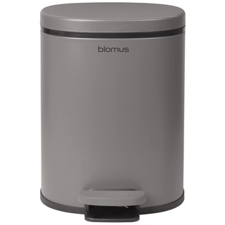 blomus -PARA- Treteimer aus pulverbeschichtetem Stahl, Satellite, 5L Fassungsvermögen, Smart-Close-System, entnehmbarer Eimer, exklusives Badaccessoire (H / B / T: 29 x 21 x 21 cm, Satellite, 69213)