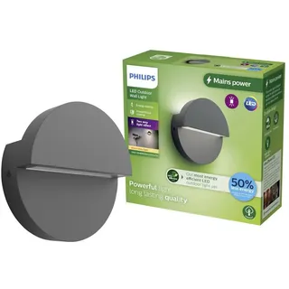 Philips LED Valor 929004140601 LED-Außenwandleuchte LED 8.6 W Anthrazit