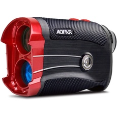 AOFAR GX-2S Laser Golf Entfernungsmesser mit Slope On/Off,600M Weiß Golf Rangefinder mit Flag-Lock und Vibration,Legal für Wettbewerbe, Geschenkverpackung