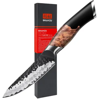 SHAN ZU Gemüsemesser 9 cm Silber
