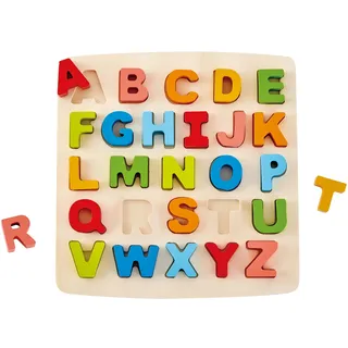 HaPe Puzzle mit Großbuchstaben