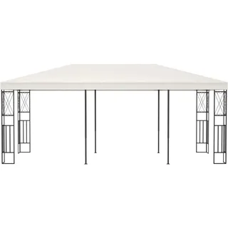 vidaXL Pavillon 3×6 m Creme Stoff - Creme