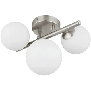 GLOBO Deckenleuchte 3x G9 LED grau