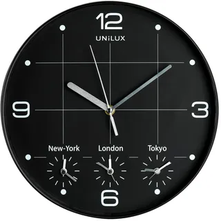 Unilux On Time 30,50 cm 400094567 schwarz