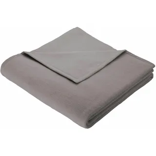 Biederlack Cotton Home 150 x 200 cm grau