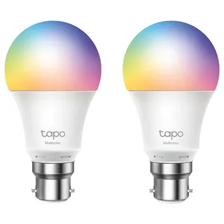 Bunt Smart Wifi Glühbirnen Dimmbar 9W B22 806Lm 2500-6500K Packung 2