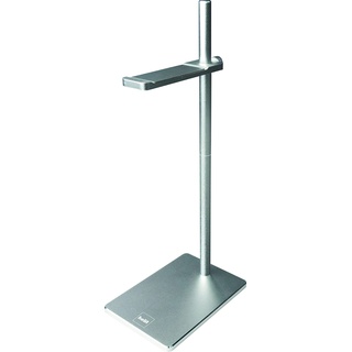 Helit Kopfhörerständer „the hover“ aus Aluminium, für Kopfhörer und Headsets, 18 x 122 x 268 mm, stufenlos höhenverstellbar, rutschfeste Basis, 1 Stück