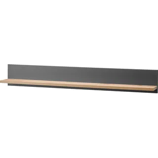 OTTO home Wandregal 138 x 18 x 20 cm Grau