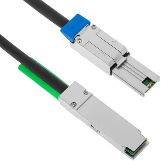 BeMatik - Kabel QSFP + SFF-8436 auf SFF-8088 1m MiniSAS