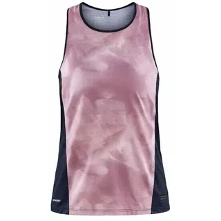 Damen Tank-Top BIDI BADU  Natli Tech Tank White/Mixed S - Blau,Rosa