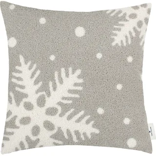 Tom Tailor Winter Flake 45 x 45 cm Grau
